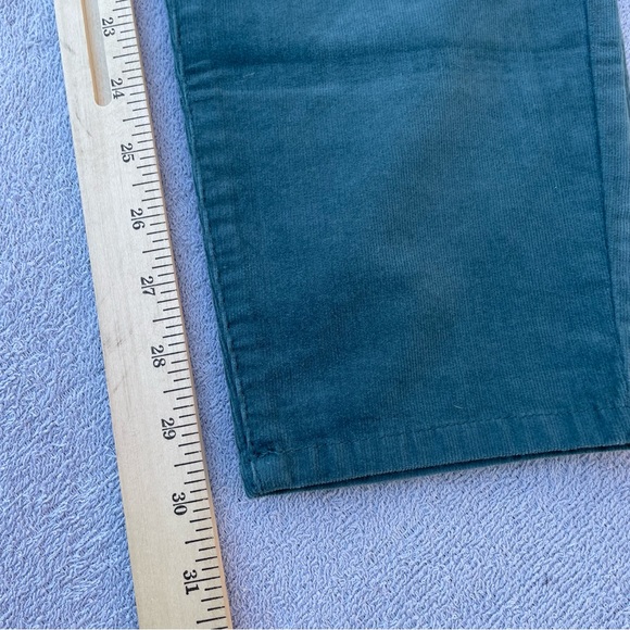 Kut From The Kloth Corduroy Pants Women's Size 12 Diana Skinny Teal Blue New - Picture 15 of 15